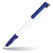 Ручка Soft с эластичным наконечником. Цвет: белый/синий.