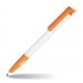 Ручка Soft с эластичным наконечником. Цвет: белый/оранжевый.
